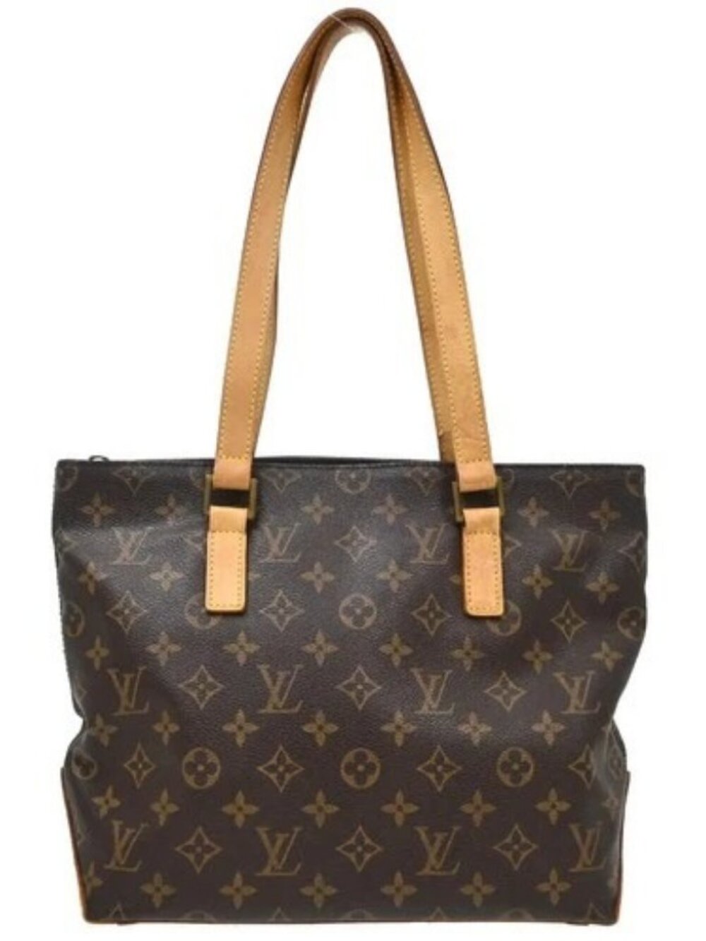 Best06 LOUIS VUITTON CABAS PIANO HAND TOTE BAG MONOGRAM M51148 VI0032 BQ01376